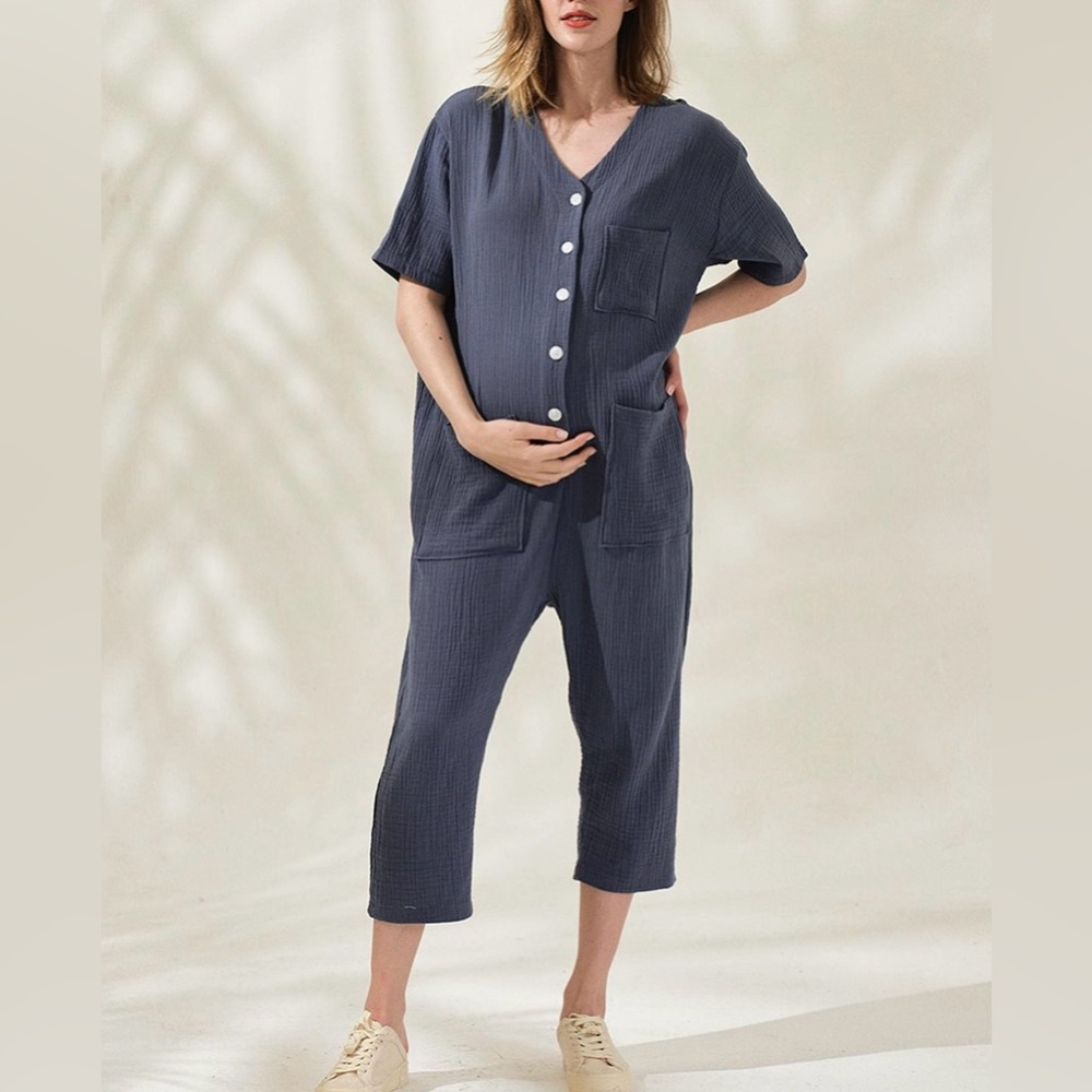 Nothing Fits But Cotton Muslin Jumpsuit
